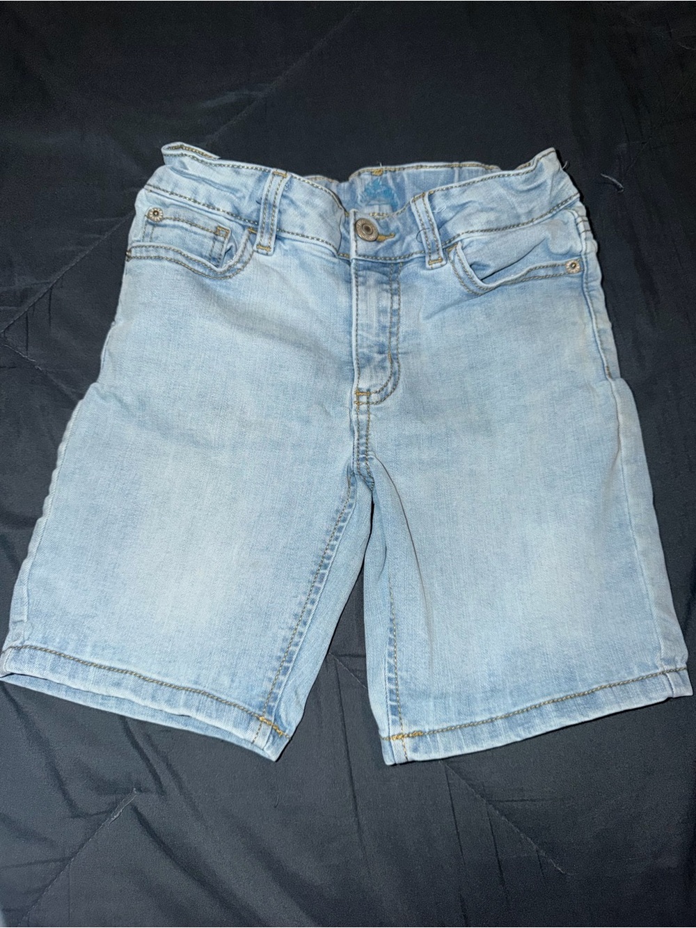 Light Wash Kids Denim Shorts